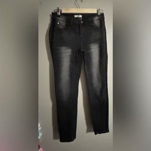 Kenzie jeans, black denim, size 2/26